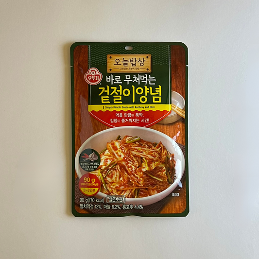 오뚜기 바로무쳐먹는 겉절양념 90G(OTG 泡菜酱 90G)