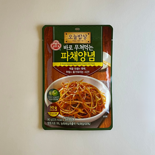 오뚜기 바로무쳐먹는 파채양념 90G(OTG葱酱90G)