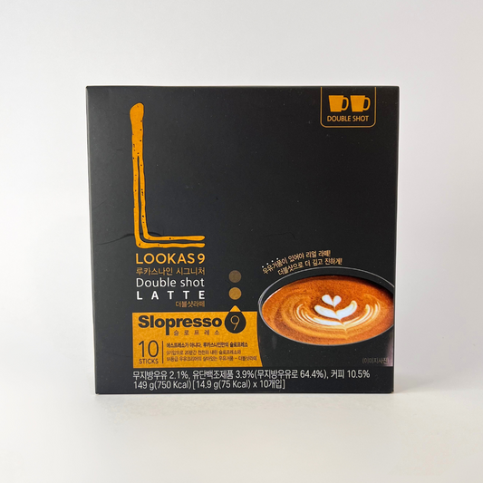 남양 루카스9 더블샷라떼 14.9g*10T(NY Lookas9 Doubleshot Latte 14.9g*10T)