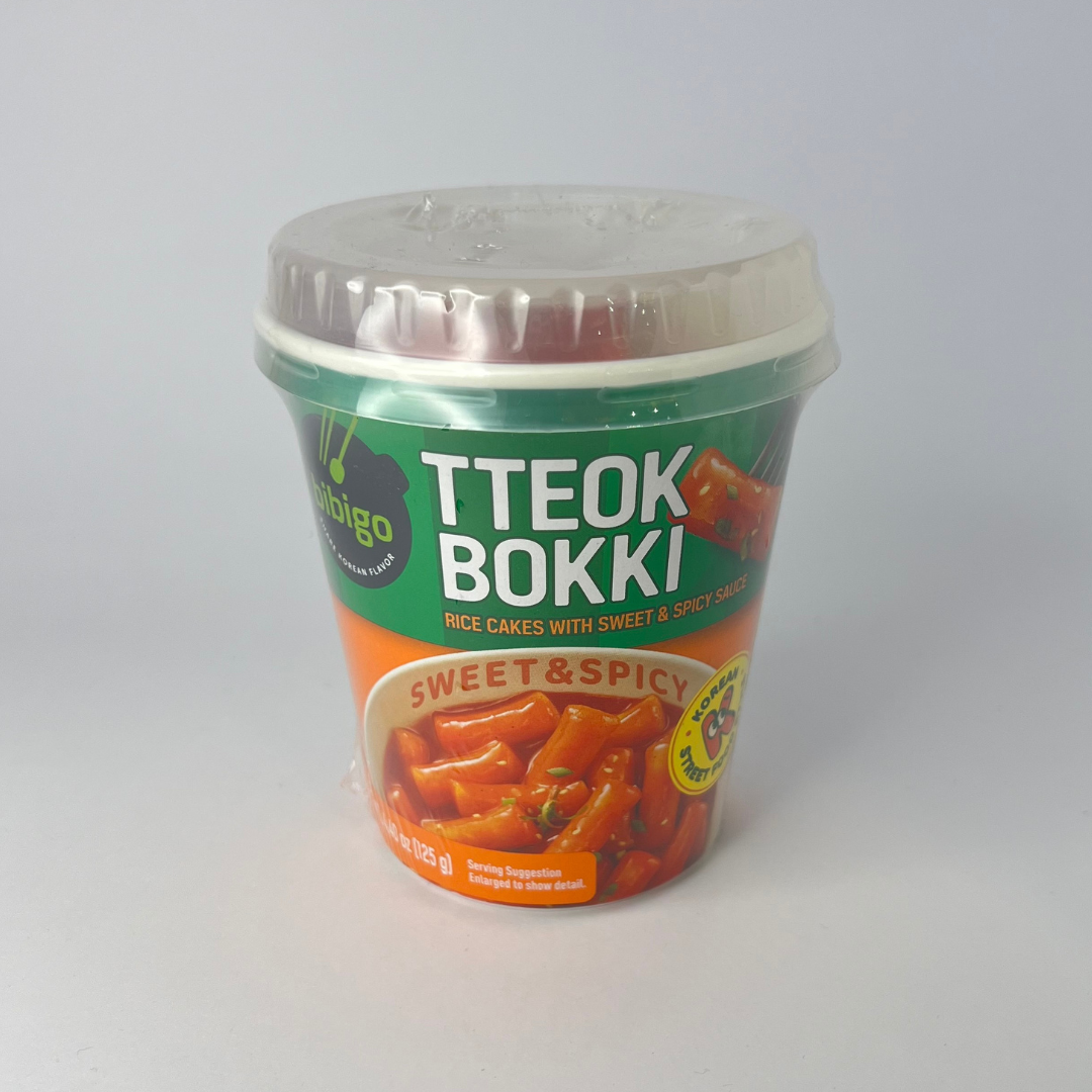 CJ 비비고 떡볶이컵(오리지날) 125g(CJ BiBiGo TteokbokkI Cup(Original) 125g)