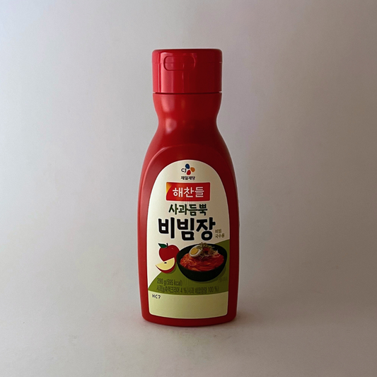 CJ 해찬들 사과듬뿍 비빔장(비빔국수용) 290g(CJ Chilli Sauce For Noodles 290g)