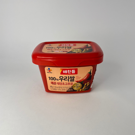 CJ 해찬들 태양초 골드매운고추장 500g(CJ Chilli Paste(Spicy) 500g)