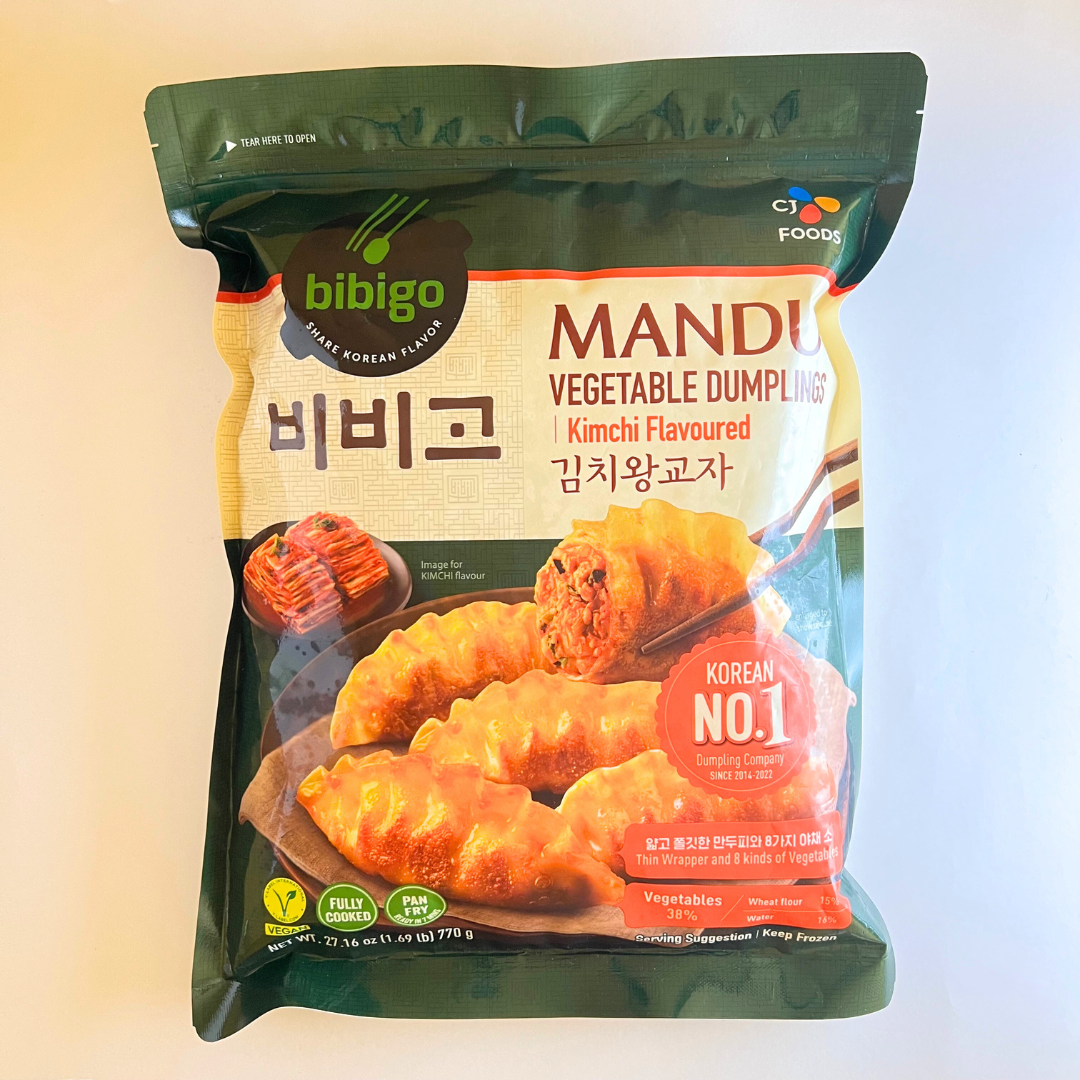 CJ 비비고 김치왕교자 770g(CJ Bibigo Vegetable&Kimchi Dumpling 770g)