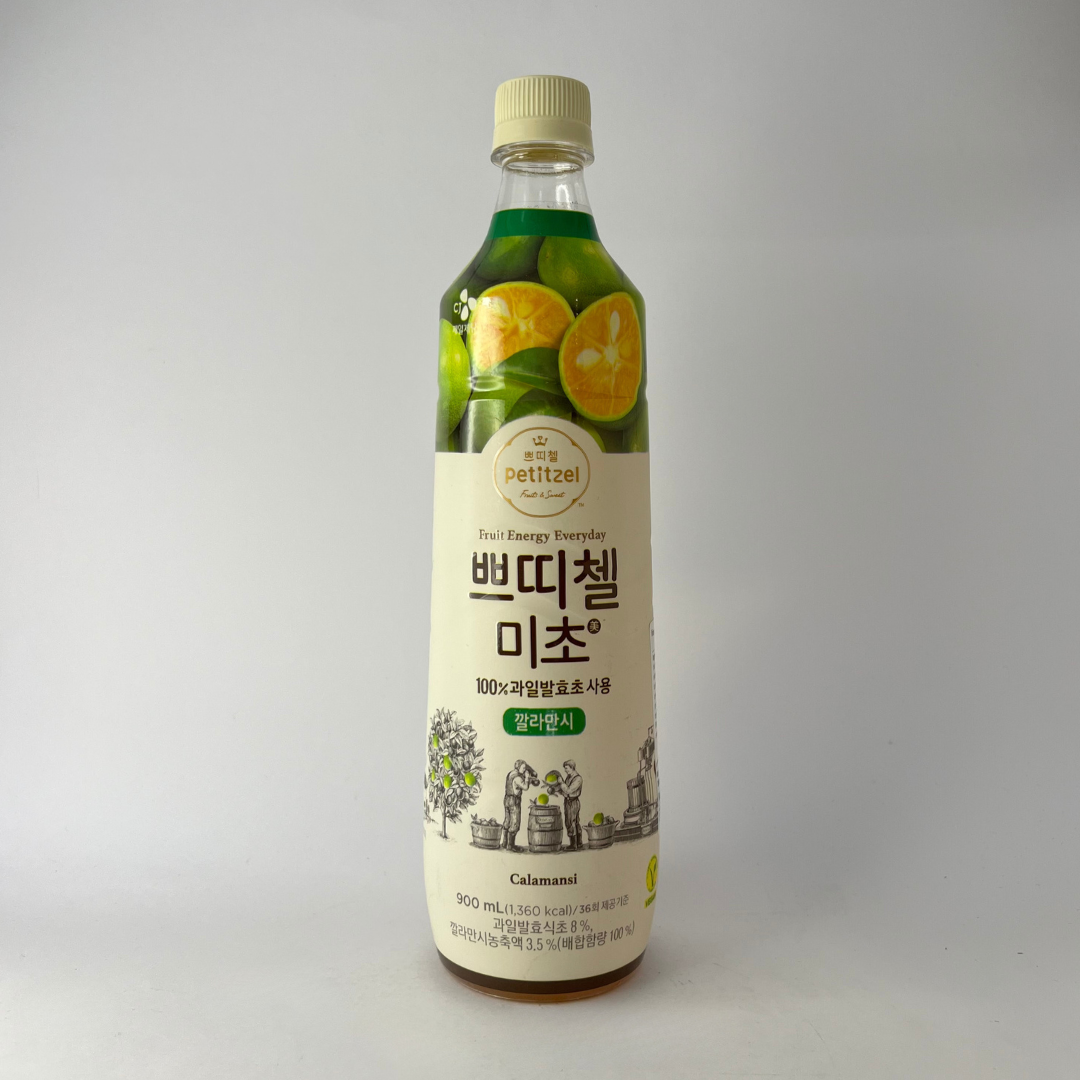 CJ 쁘띠첼미초(깔라만시) 900ml(CJ Vinegar Drink(Calamansi) 900ml)