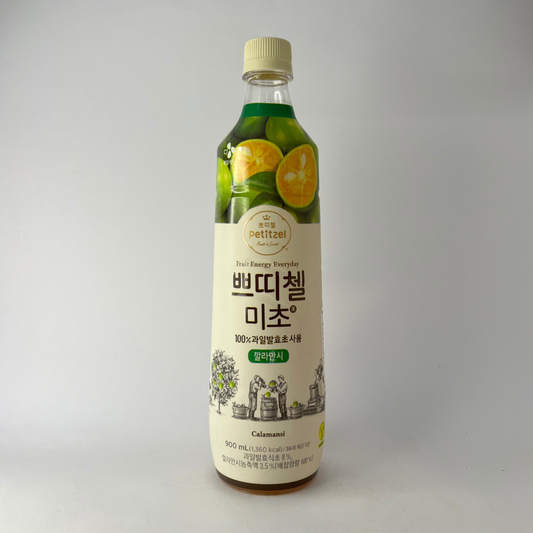 CJ 쁘띠첼미초(깔라만시) 900ml(CJ Vinegar Drink(Calamansi) 900ml)