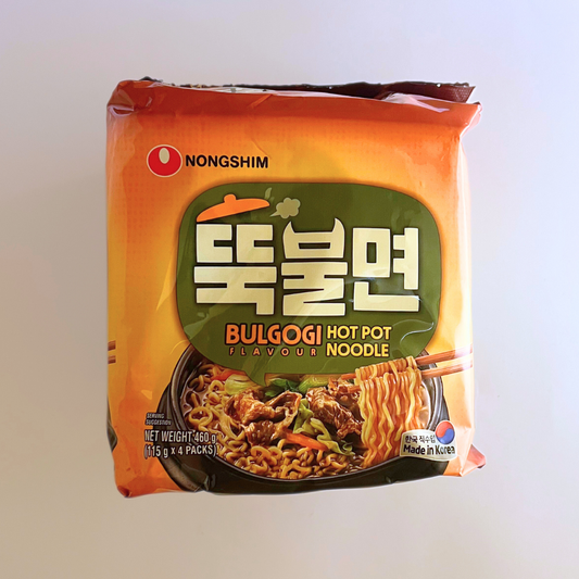 농심 신 뚝불면 멀티(NS BulGoGi Hot Pot Noodles 115g*4)[MULTI]