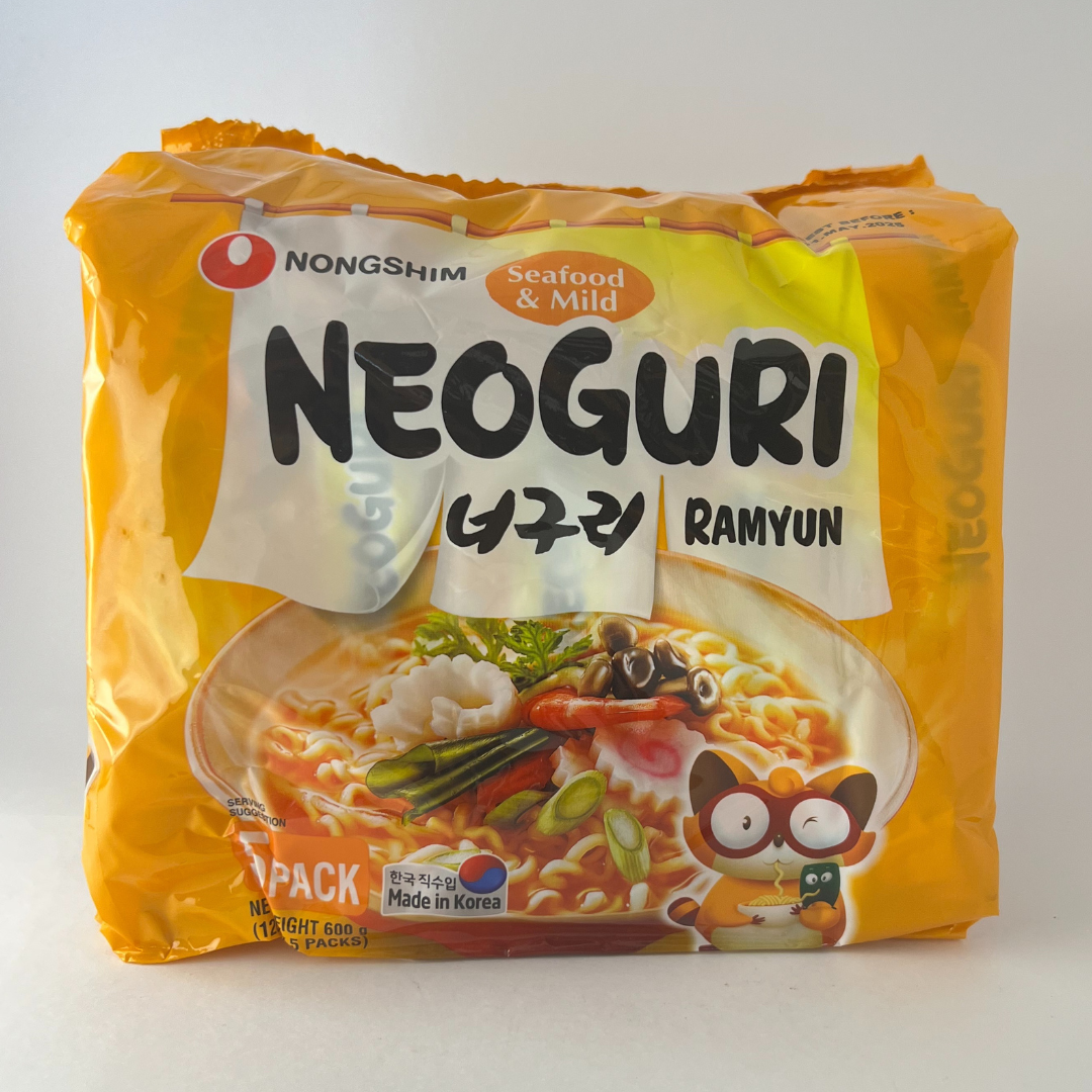 농심 너구리(순한맛) 멀티(NS Neoguri(温和) 120g*5)[多]