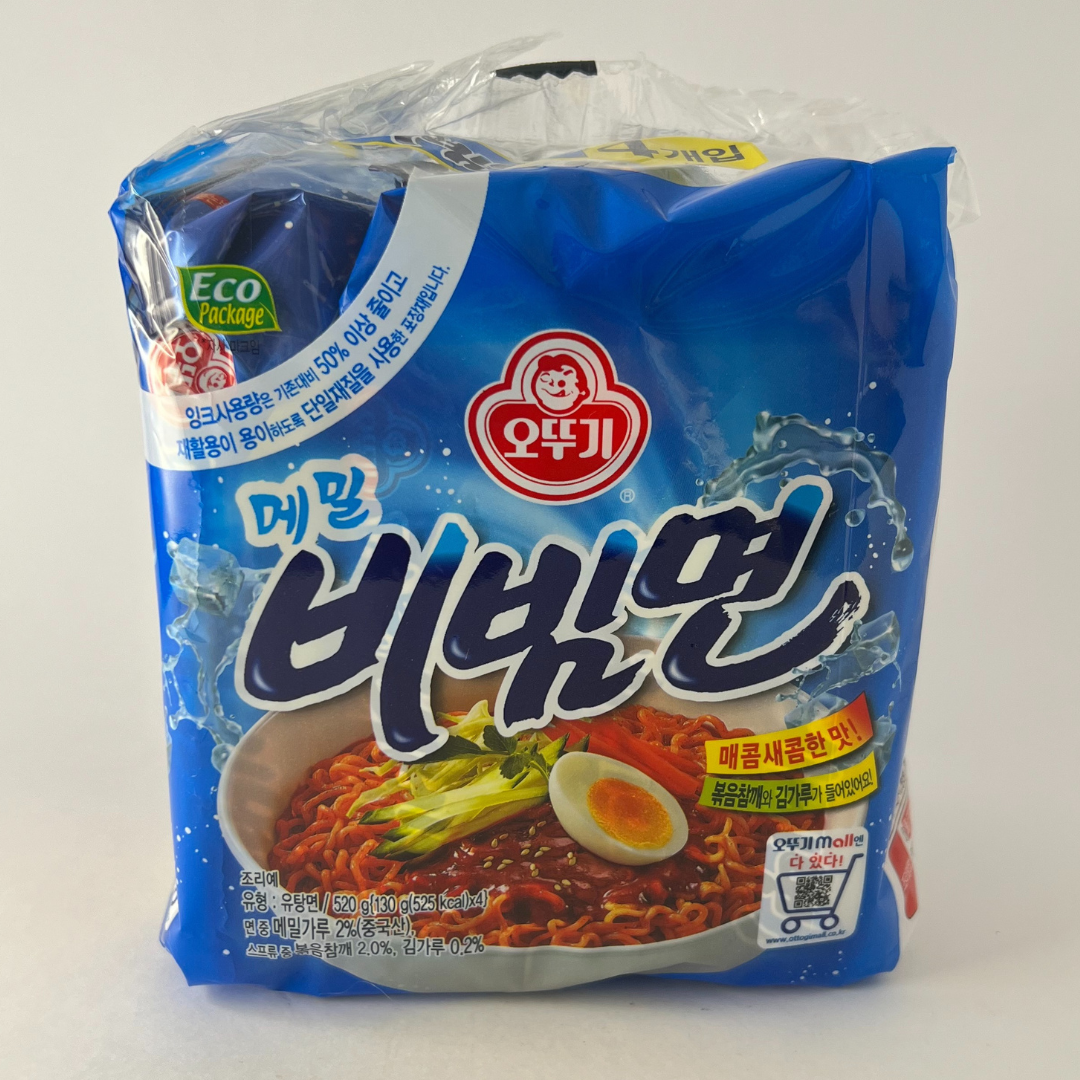 오뚜기 메밀비빔면 멀티(OTG Buckwheat Bibim Ramen 130g*4)[MULTI]