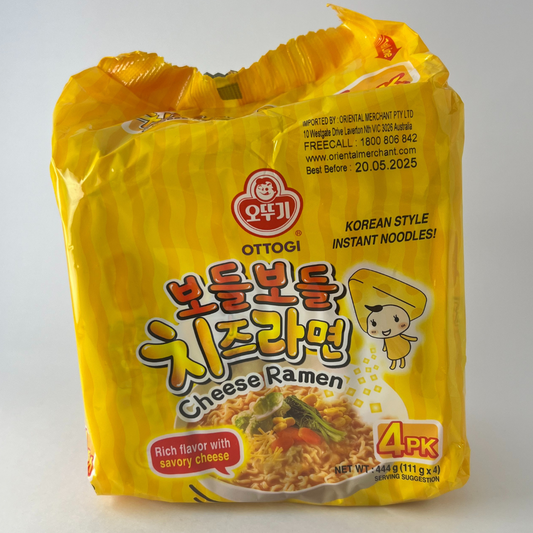 오뚜기 치즈라면 멀티(OTG Cheese Ramen 110g*4)[MULTI]