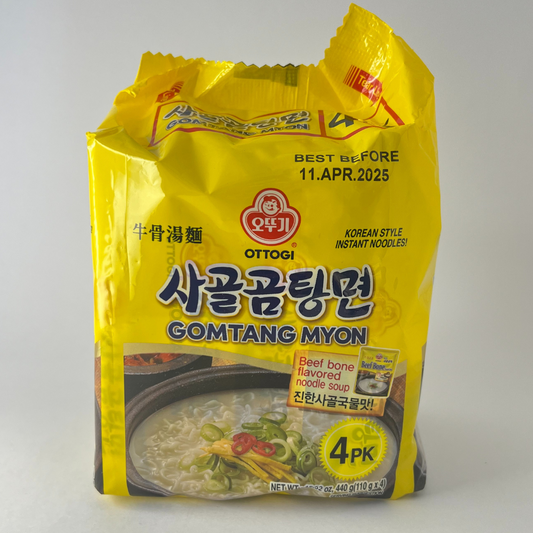 오뚜기 사골곰탕라면 멀티(OTG GOMTANG MYON 110GX4)[MULTI]