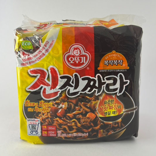 오뚜기 진진짜라 멀티(OTG JINJINJJARA 拉面 135G*4)[多份]