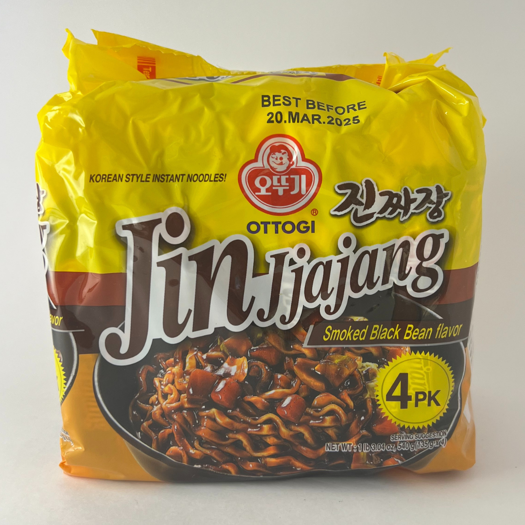 오뚜기 진짜장 멀티(OTG Jin Jjajang Ramen EX 135G*4)[MULTI]