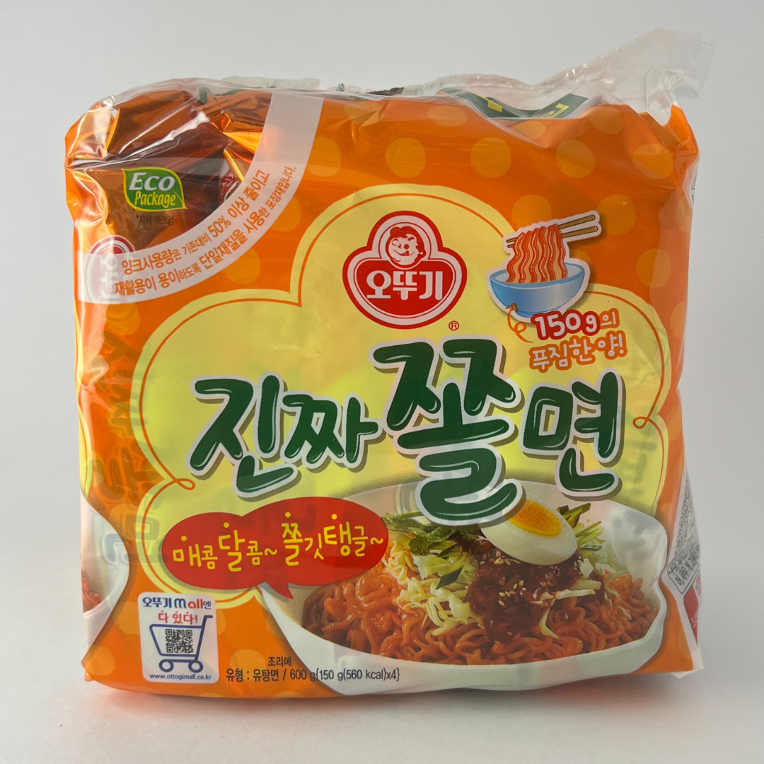 오뚜기 진짜쫄면 멀티(OTG Real Jjolmyeon Noodle 150g*4)[MULTI]