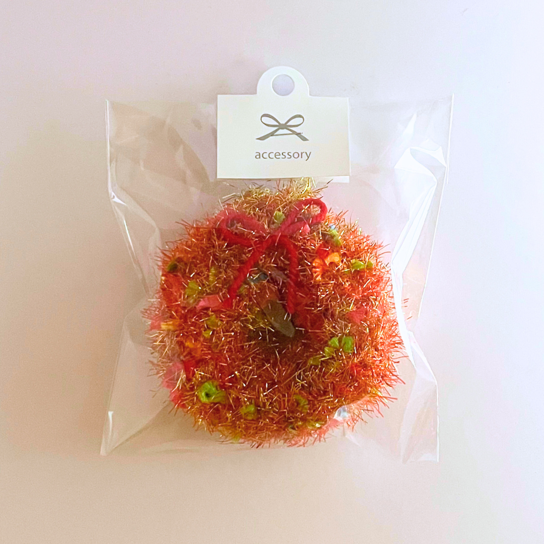 수피아 손뜨개 수세미-도넛 레드(SUFIA HANDMADE DISHWASH SCOURER DOUGHNUT Red)